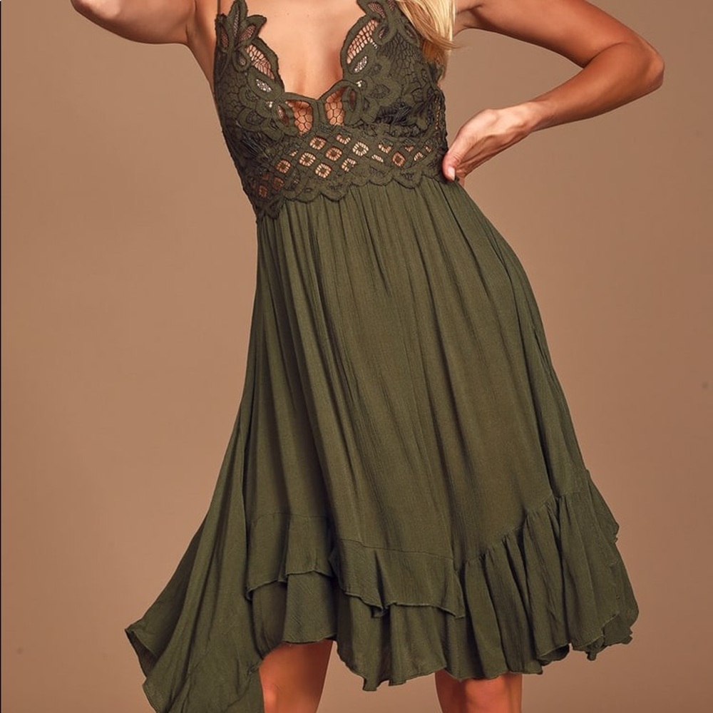 Free people adella dress nwot